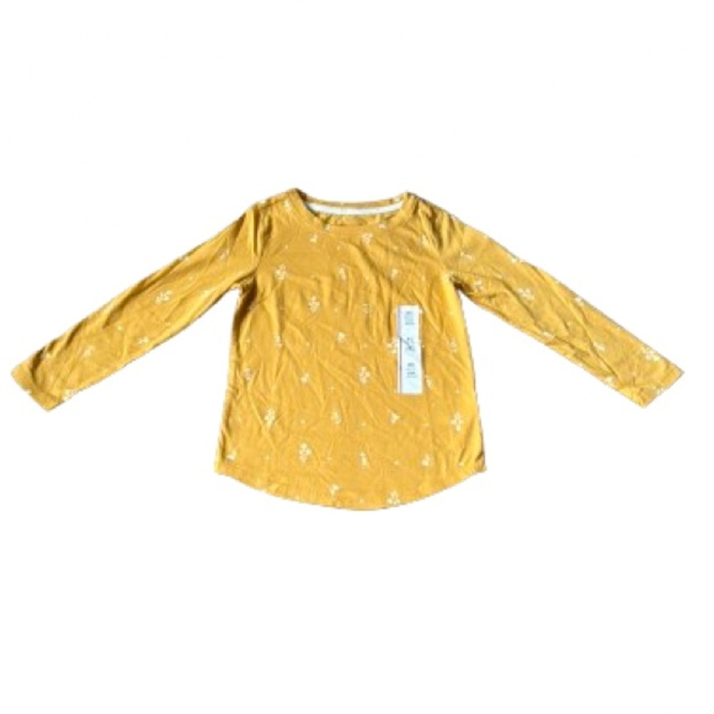 029‎ NWT Cat & Jack Long Sleeve Fall Tee - Size XS (4/5)